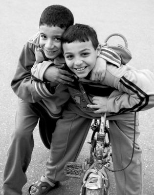 Faces of Egypt:  Friendly Pals.
