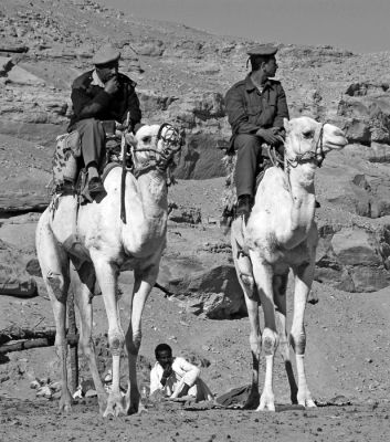 Faces of Egypt:  Mounted Guards.