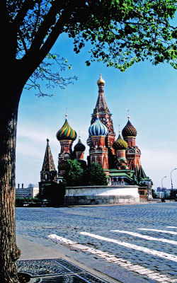 St. Basils Cathedral; Moscow, Russia.