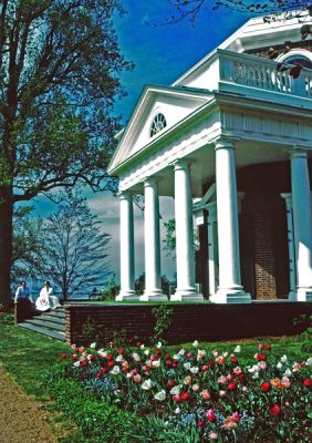 Monticello  Jeffersons Home; Central Virginia