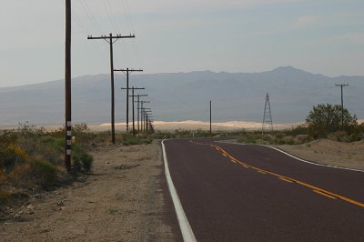 the road to kelso dunes