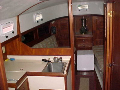 cabin from companionway