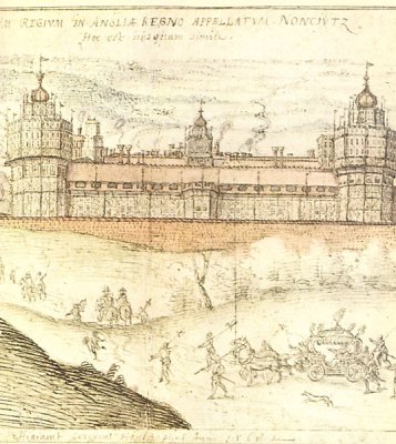 NONSUCH Palace, Surrey, England - 1538