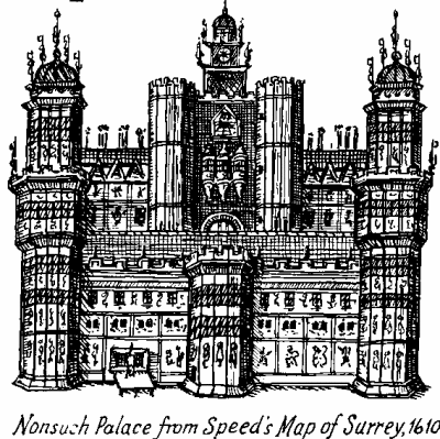 another drawing of Nonsuch Palace