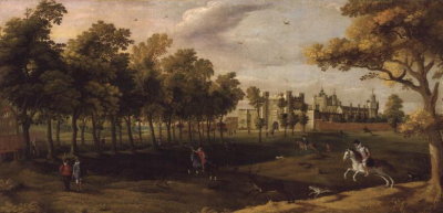 view of Nonsuch Palace . . .