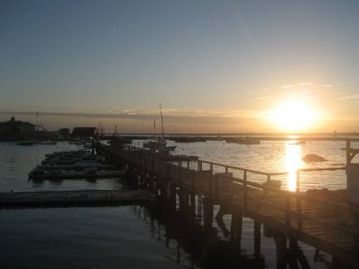 Sakonnet Harbor at Little Compton, Rhode Island.