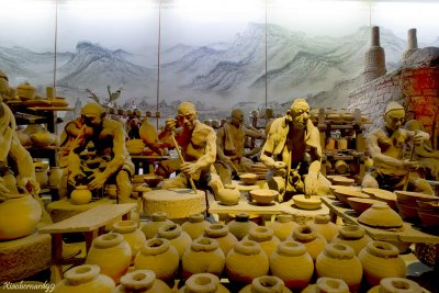 ZIBO.The visit of the town of the ceramic. II