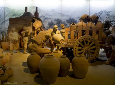 ZIBO.The visit of the town of the ceramic. III