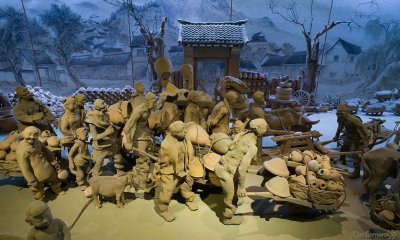 ZIBO.The visit of the town of the ceramic. IV