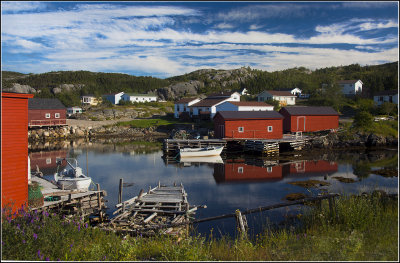 Cove at Salvage Newfoundland