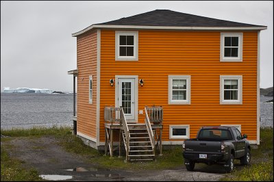 St. Lunaire House and Iceberg