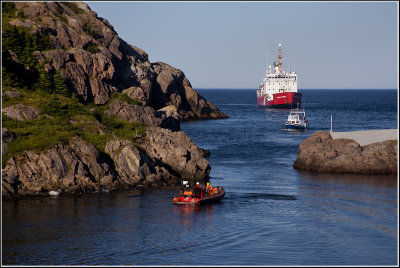 Traffic Jam at Quidi Vidi Harbour