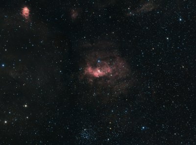 Large-FOV-Bubble Nebula