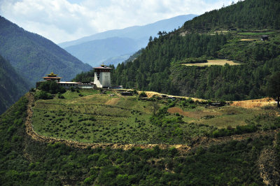 Dobji Dzong, Haa Valley -  Setting for the Movies Travelers and Magicians