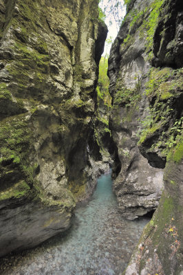 Canyon in Tolmin