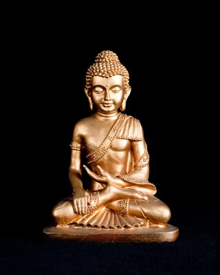 Medium Resin Buddha  _.jpg