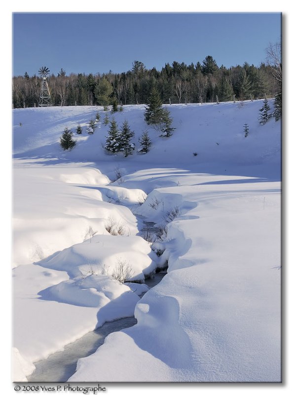 Le ruisseau ...