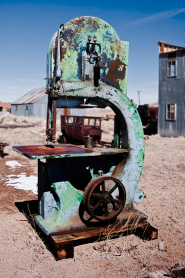 Bandsaw in Goldfield