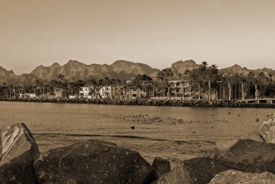 Loretto from the breakwater