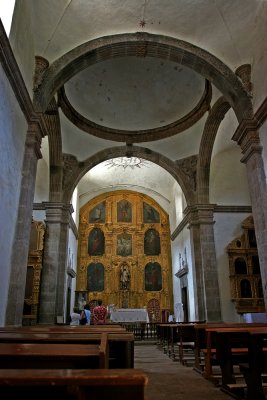 Interior of the Mission at San JavierMisin San Francisco Javier de Vigg-Biaund