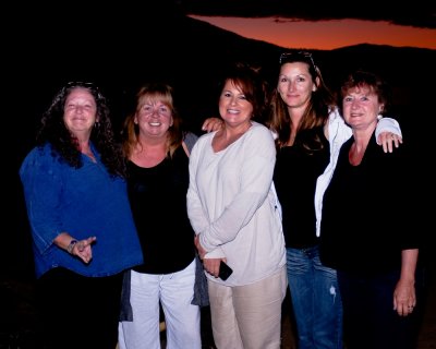Jeanne, Patti, Pam, Julie & Melody