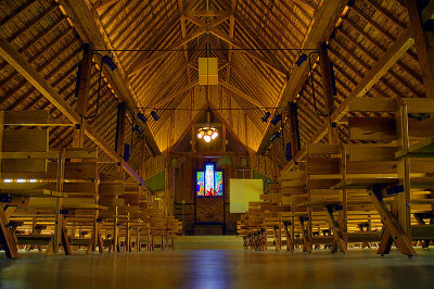 Stave Church Interior  ~  July 24