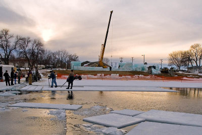 Ice Castle Construction  ~  January 6