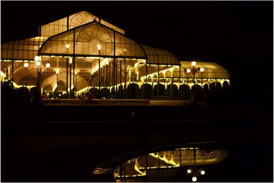 Lalbagh Glasshouse at Night