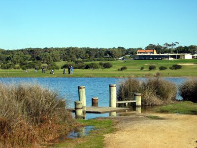 Golf  Course and Clubhouse