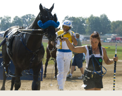 coming off the track