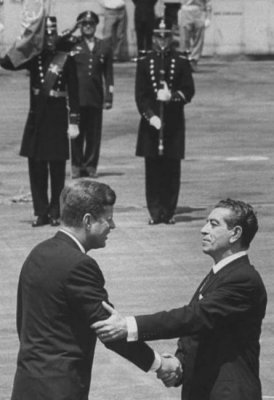 John F Kennedy y Adolfo Lopez Mateos