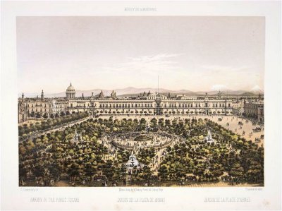 Jardin de la Plaza de Armas -Zocalo