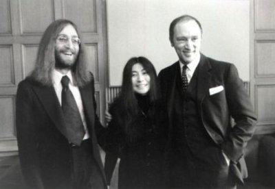 John Lennon, Yoko Ono e Pierre Elliott Trudeau