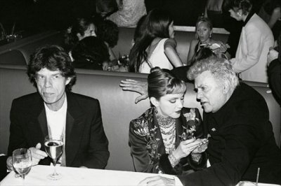 Mick Jagger, Madonna e Tony Curtis by Dafydd Jones, 1997