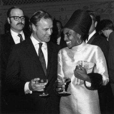 Marlon Brando e Miriam Makeba