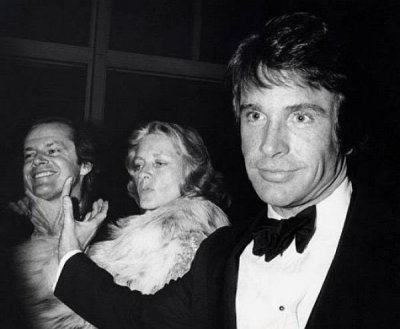 Jack Nicholson, Lauren Baccall e Warren Beatty