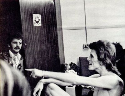 Ringo Starr e David Bowie
