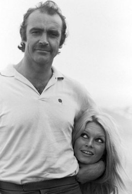 Sean Connery & Brigitte Bardot