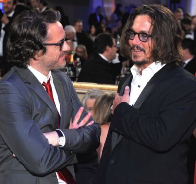 Robert Downey Jr. e Johnny Depp