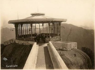 El Corcovado en Ro, antes de la construccin del Cristo