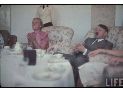 Hitler con Eva Brown