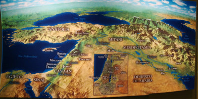 Mapa de la región del mediterráneo