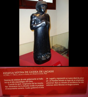 Estatua votiva de Gudea de Lagash