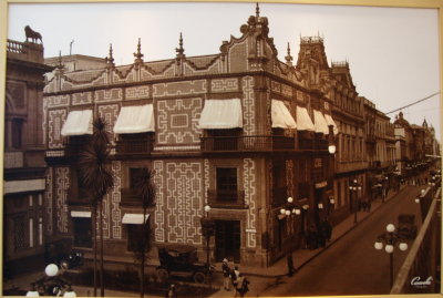 Calle de Plateros, hoy Francisco i. Madero  1920