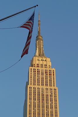 Sunset on the Empire State Building