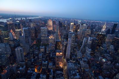 From the top of the Empire State Building