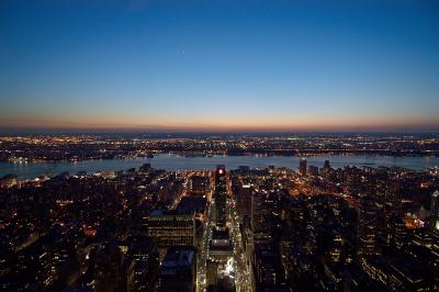 From the top of the Empire State Building