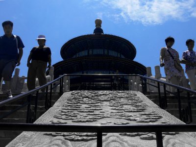 Down from heaven -- the Temple of Heaven