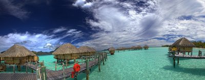 L'hotel Bora Bora Pearl Beach Resort ( regarder en version original)
