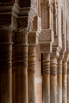 Alhambra pillars